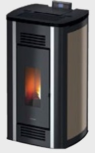Piecyk na pelet Venus3 Air Plus blacha 12,5 kW light bronze - Cadel