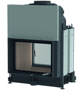 Wkład Kominkowy Stil-Kamin Tunnel 51/67 drzwi unoszone/drzwi uchylne - Brunner