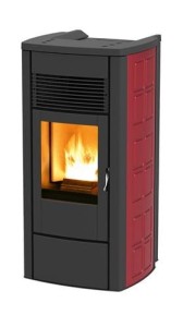 Piec na pelet Star Hydro 11,6 kW - MCZ (bordowy)