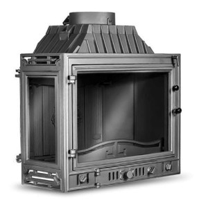 Wkład Kominkowy Retro-W4-Lewy 14,5 kW - Kawmet