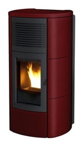 Piecyk na pelet Club 2.0 Comfort Air 12,0 kW - MCZ (bordowy)