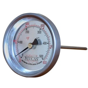 Termometr do Pieca Chlebowego 0°C - 500°C z sondą (Vitcas)