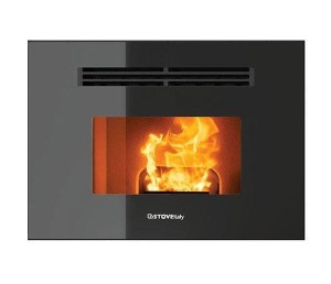 Wkład kominkowy na pellet Piano Glass (STOVEitaly)