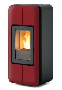 Piecyk na pelet Toba Air 8,0 kW - MCZ (Bordowy)