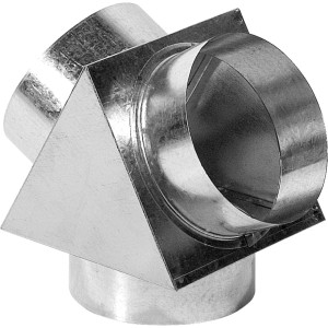 Trójnik 125/2x150 (Kratki)