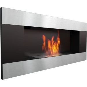 Kratki DELTA 2 czarny HORIZONTAL Biokominek