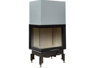 Austroflamm 69x49x57 S (Prawy) Wkład kominkowy