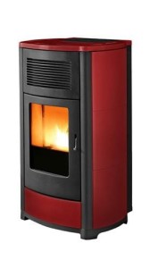 Piec na pelet Club Hydro 15,4 kW - MCZ (bordowy)