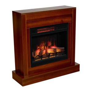 Kominek z Obudową Milo Orzech Modern (ClassicFlame)