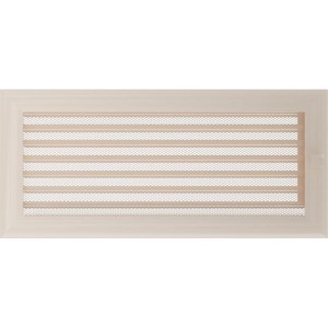 Kratka Oskar kremowa z żaluzją 17x37 (Kratki)