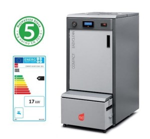 Kocioł na pelet RED Compact 18 (3,8-17,0 kW) EASY CLEAN CO+CWU z pompą elektroniczną