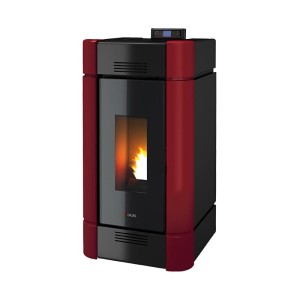 Piecyk na pelet Sire3 Air Plus 10,5 kW bordowy - Cadel