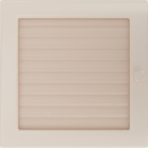 Kratka kremowa z żaluzją 22x22 (Kratki)