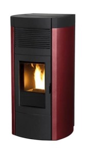 Piecyk na pelet Musa 2.0 Air 10,0 kW - MCZ (bordowy)