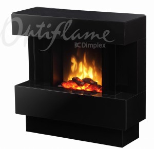 Avalone Czarny Kominek Elektryczny (Optiflame)