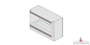 Biokominek Ebios-Fire 1V (Automatic) (Spartherm)