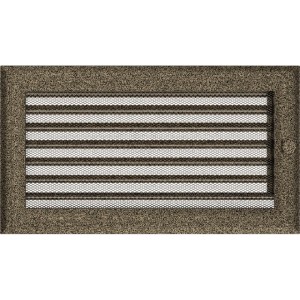 Kratka Oskar czarno-złota z żaluzją 17x30 (Kratki)