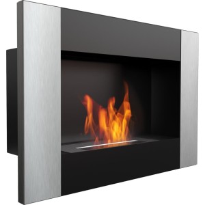 Kratki DELTA czarny VERTICAL Biokominek