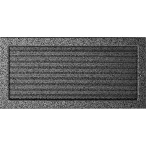 Kratka czarno-srebrna z żaluzją 22x45 (Kratki)