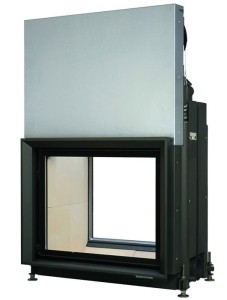 Wkład Kominkowy Stil-Kamin Tunnel 62/76 drzwi unoszone/drzwi uchylne - Brunner