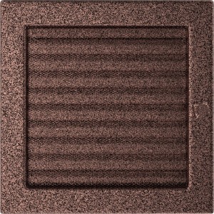 Kratka miedziana z żaluzją 22x22 (Kratki)