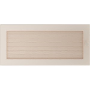 Kratka kremowa z żaluzją 17x37 (Kratki)