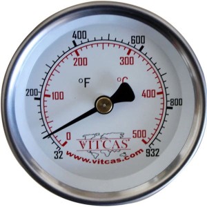 Termometr do Pieca Chlebowego 0°C - 500°C (Vitcas)