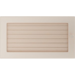 Kratka kremowa z żaluzją 17x30 (Kratki)
