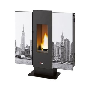 Piecyk na pelet Wall Air New York Day 9,0 kW - Cadel