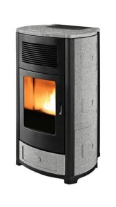 Piec na pelet Suite Hydro 15,4 kW - MCZ (sól i pieprz)