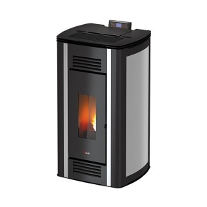 Piecyk na pelet Venus3 Air Plus blacha 12,5 kW srebrny - Cadel