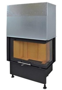 Wkład Kominkowy Corner VD gilotyna 780/500 BS/380 Prawy - Kobok