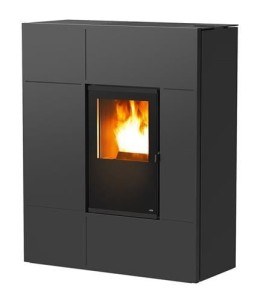 Piecyk na pelet Stream Comfort Air 12,4 kW - MCZ (czarny)