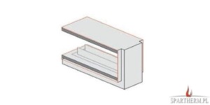 Biokominek Ebios-Fire U (Automatic) (Spartherm)