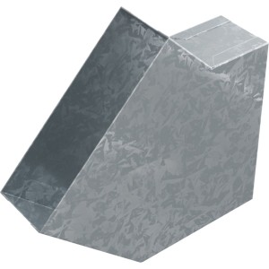 Kolano kanałowe 45° (Kratki)