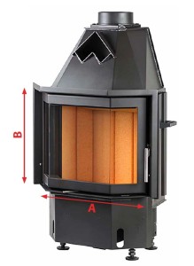 Wkład Kominkowy Dumbier 780/560 - Kobok