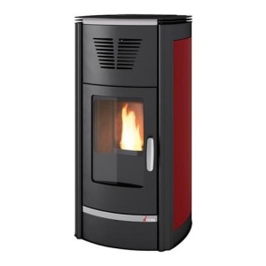Piec na pelet Aquos Hydro 15,4 kW bordowy - Cadel
