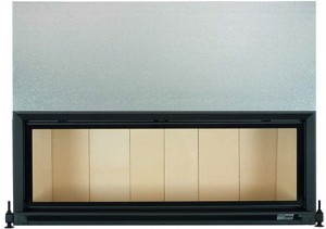 Wkład Kominkowy Architektur-Kamin 53/166 drzwi unoszone - Brunner