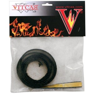 Żaroodporna taśma samoprzylepna - Czarna 10mm x 2mm (2mb) (Vitcas)