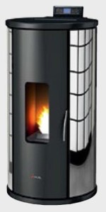 Piecyk na pelet Sfera3 Air 9,5 kW chrom - Cadel