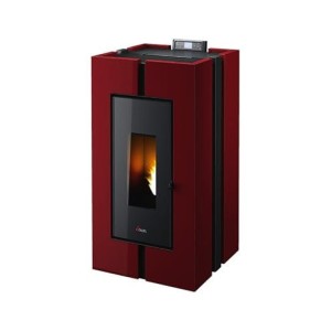 Piecyk na pelet Doge3 Air Plus 10,5 kW bordowy - Cadel