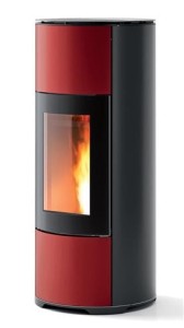 Piecyk na pelet Halo Air 8,0 kW - MCZ (bordowy)