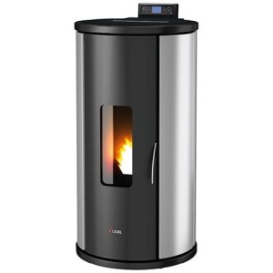 Piecyk na pelet Sfera3 Air 9,5 kW srebrny - Cadel