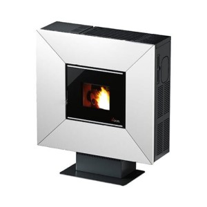 Piecyk na pelet Cloe3 Air blacha 6,5 kW biały - Cadel