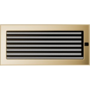 Kratka pozłacana z żaluzjąz żaluzją 17x37 (Kratki)