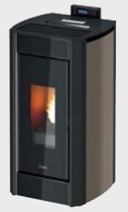 Piecyk na pelet Evo3 Air blacha 8,5 kW light bronze - Cadel