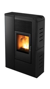 Piecyk na pelet Flat Comfort Air 8,0 kW - MCZ (czarny)