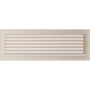 Kratka Oskar kremowa z żaluzją 17x49 (Kratki)