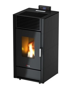 Piecyk na pelet Cristal Air 7,0 kW antracyt - Cadel