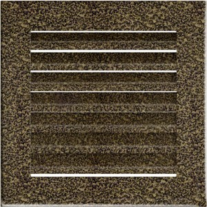 Kratka FRESH czarno-złota 17x17 (Kratki)